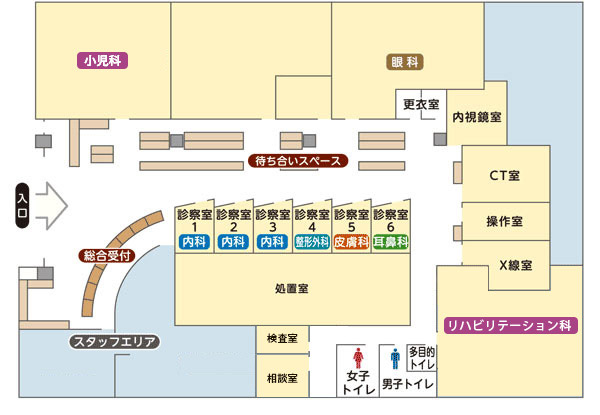 院内見取り図